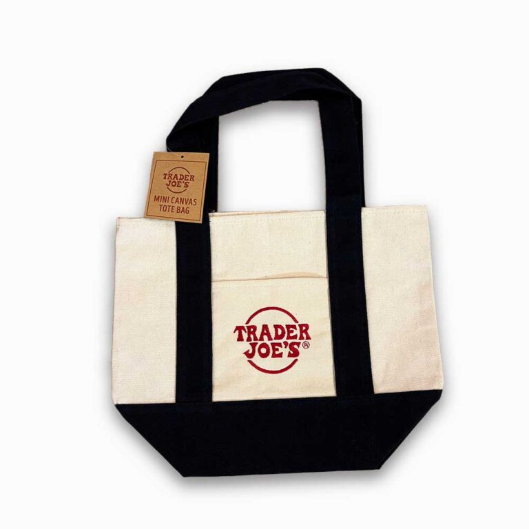 Trader Joe’s Mini Canvas Tote Bag – Borsa in Tela Edizione Limitata