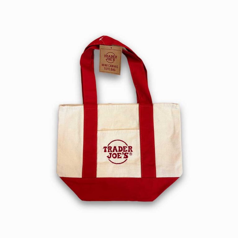 Borsa Trader Joe’s Mini Canvas Tote – Rosso Iconico