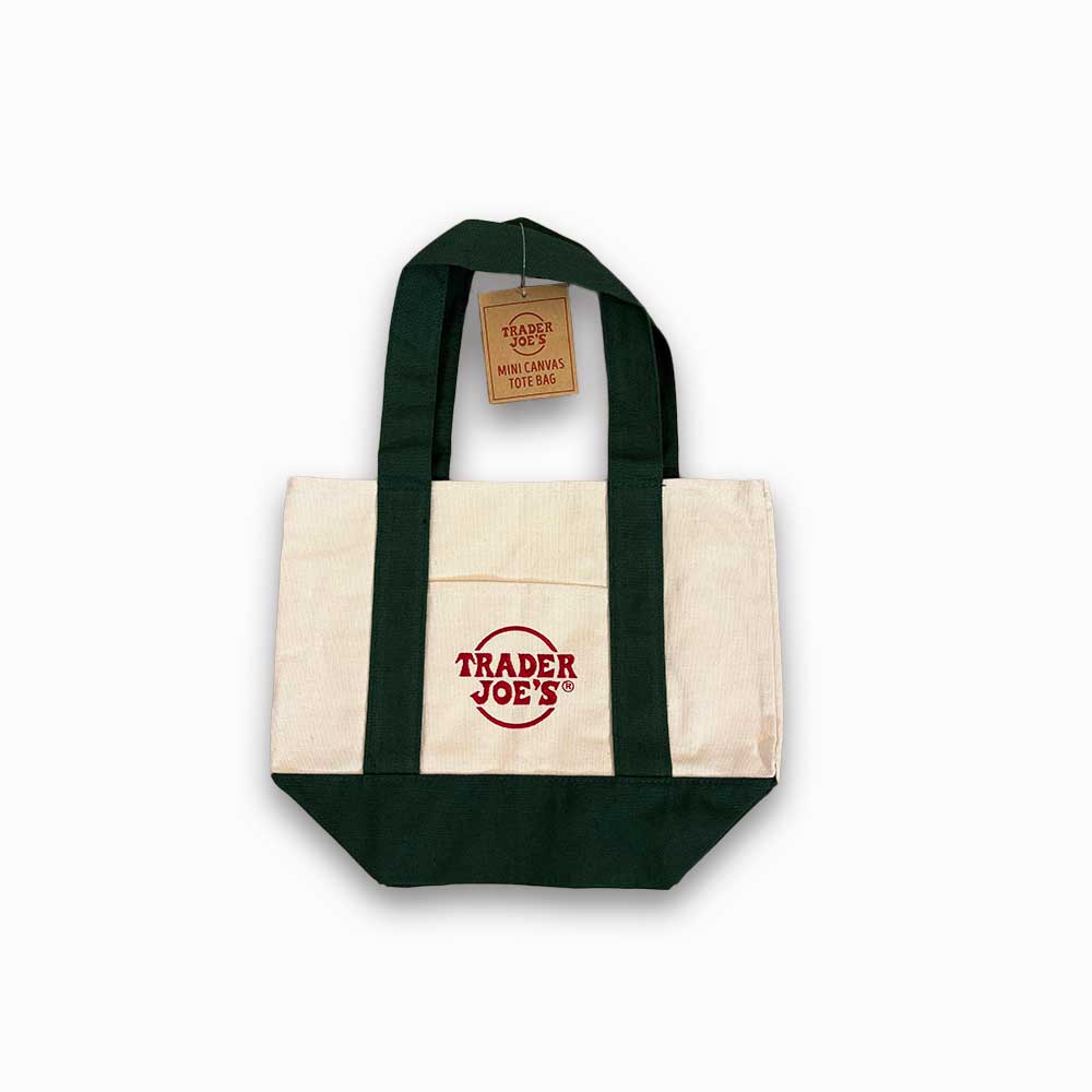Trader Joe's Mini Tote Bag – Verde Foresta